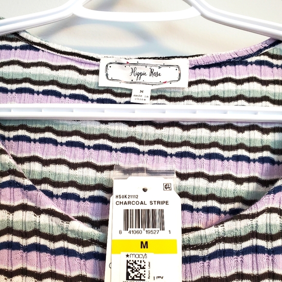 Hippie Rose Long Sleeve Sweater Pull Over - Picture 3 of 7